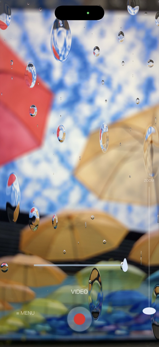 Gravity rain