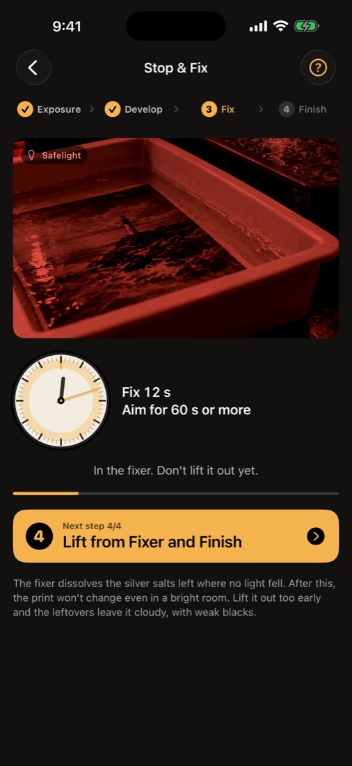 Fixing screen